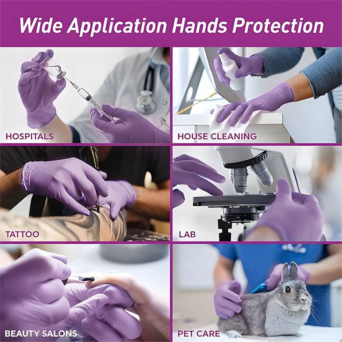 Exam Glove Nitrile - 2026년 신제품 100개입 니트릴 검사용 장갑