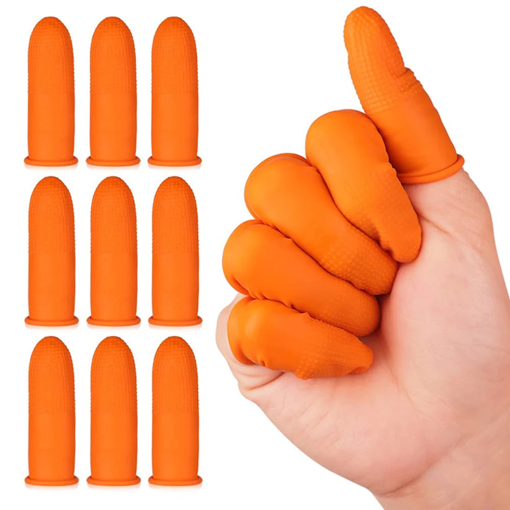 S/M/L 일회용 손가락 커버 정전기 방지 손가락 끝  - Rubber Glove Cleaning 리뷰 및 가격