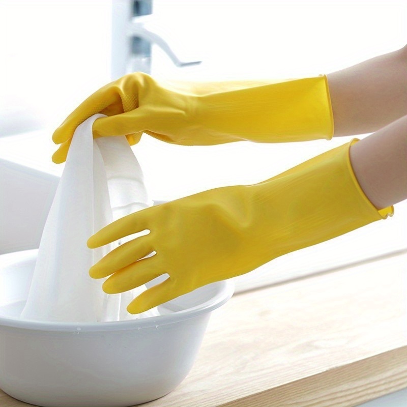 1쌍(2개) 고무장갑 설거지용 방수 두꺼운 고기 고무  - Dish Glove Rubber 리뷰 및 가격