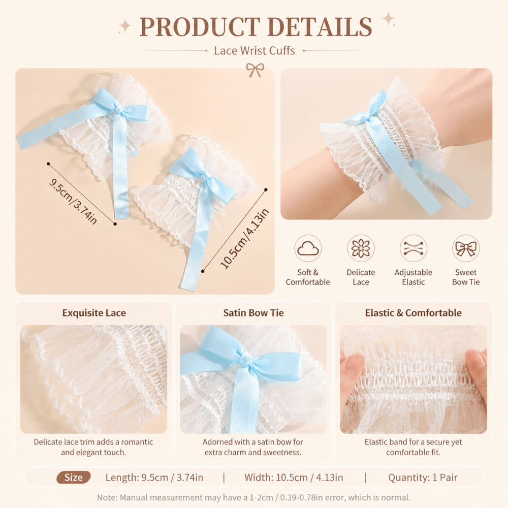 달콤한 주름 장식 탈부착 가능한 커프스 Y2K 핸드 손 - Fingerless Glove Knit 리뷰 및 가격