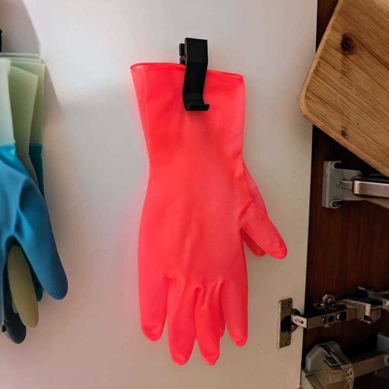 주방 욕실 벽걸이 스프링 클램프 홀더 고무 청소 장갑  - Rubber Glove Cleaning 리뷰 및 가격
