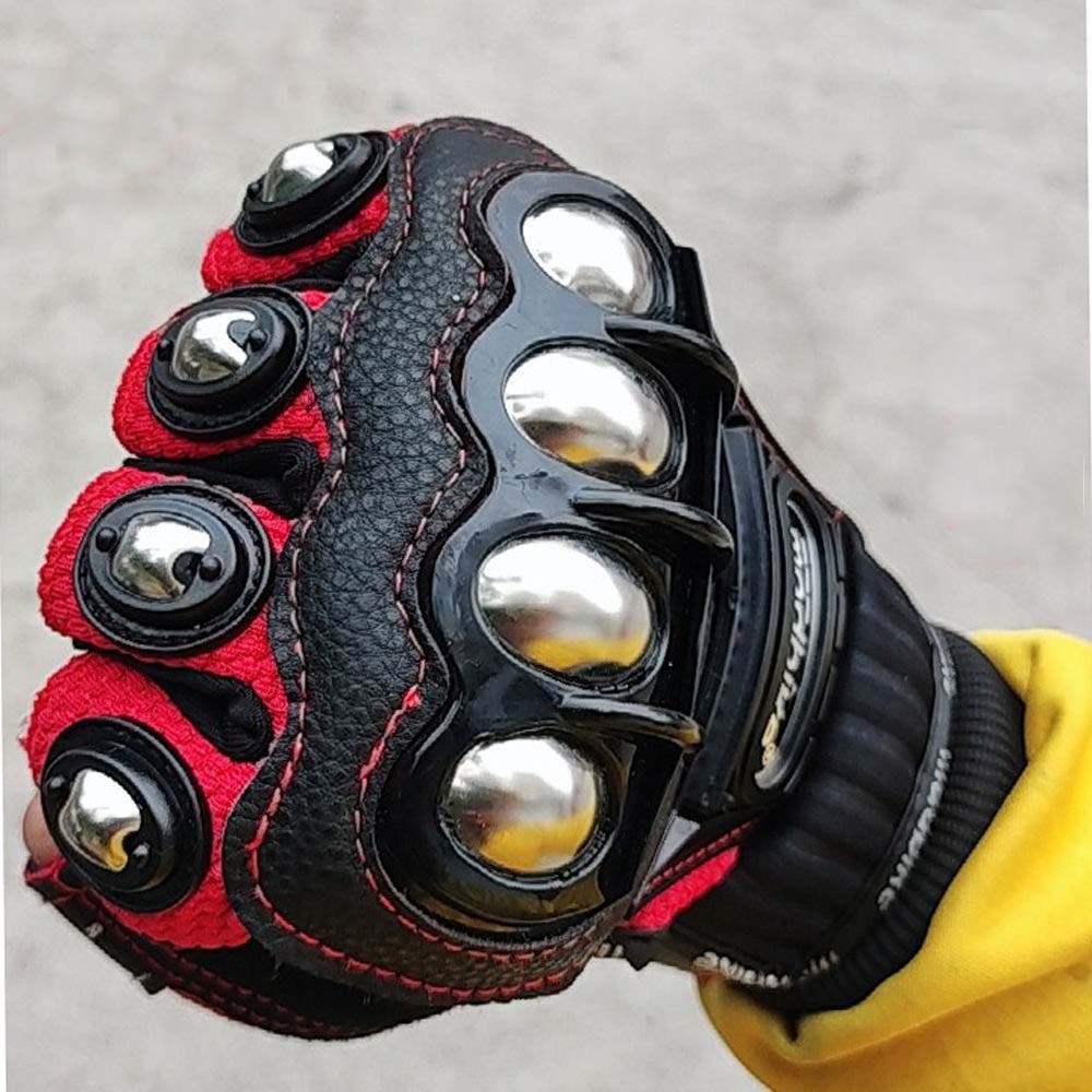 남성용 황동 너클 오토바이 MTB 전술 반 손가락 장갑 - Motorcycle Glove Knuckle 리뷰 및 가격