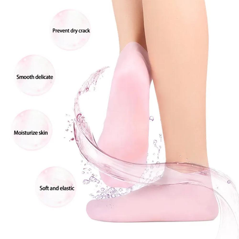 1쌍 실리콘 발 관리 양말 & 재사용 가능한 스파 젤  - Latex Disposable Glove 리뷰 및 가격