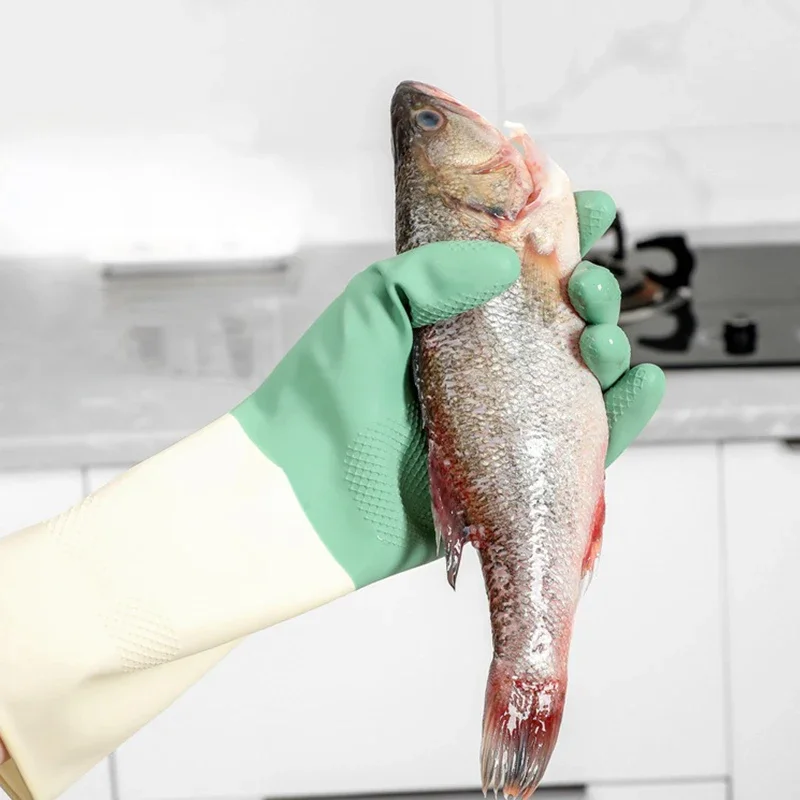 두꺼운 주방 장갑, 설거지 장갑 내마모성, 설거지, 청 - Dish Glove Rubber 리뷰 및 가격