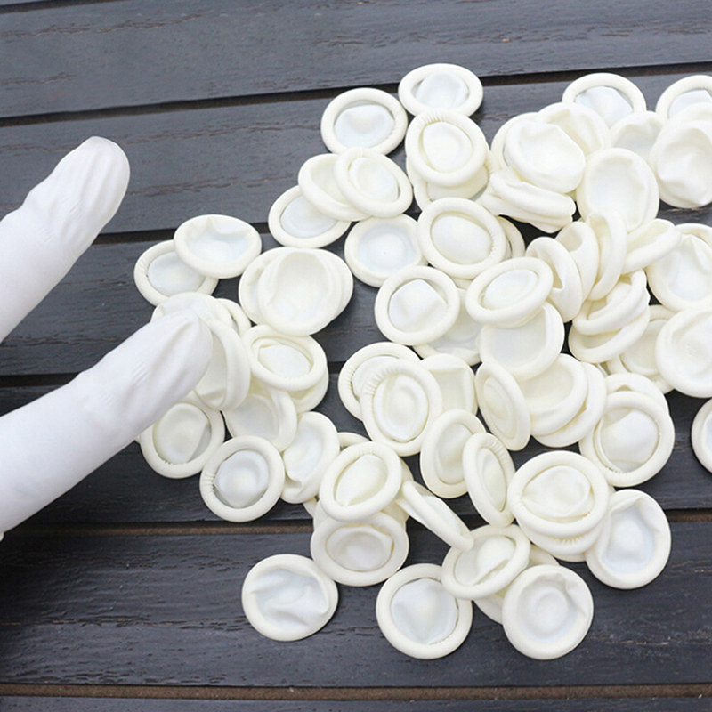 20/100개 일회용 라텍스 고무 손가락 보호대 세트  - Latex Disposable Glove 리뷰 및 가격