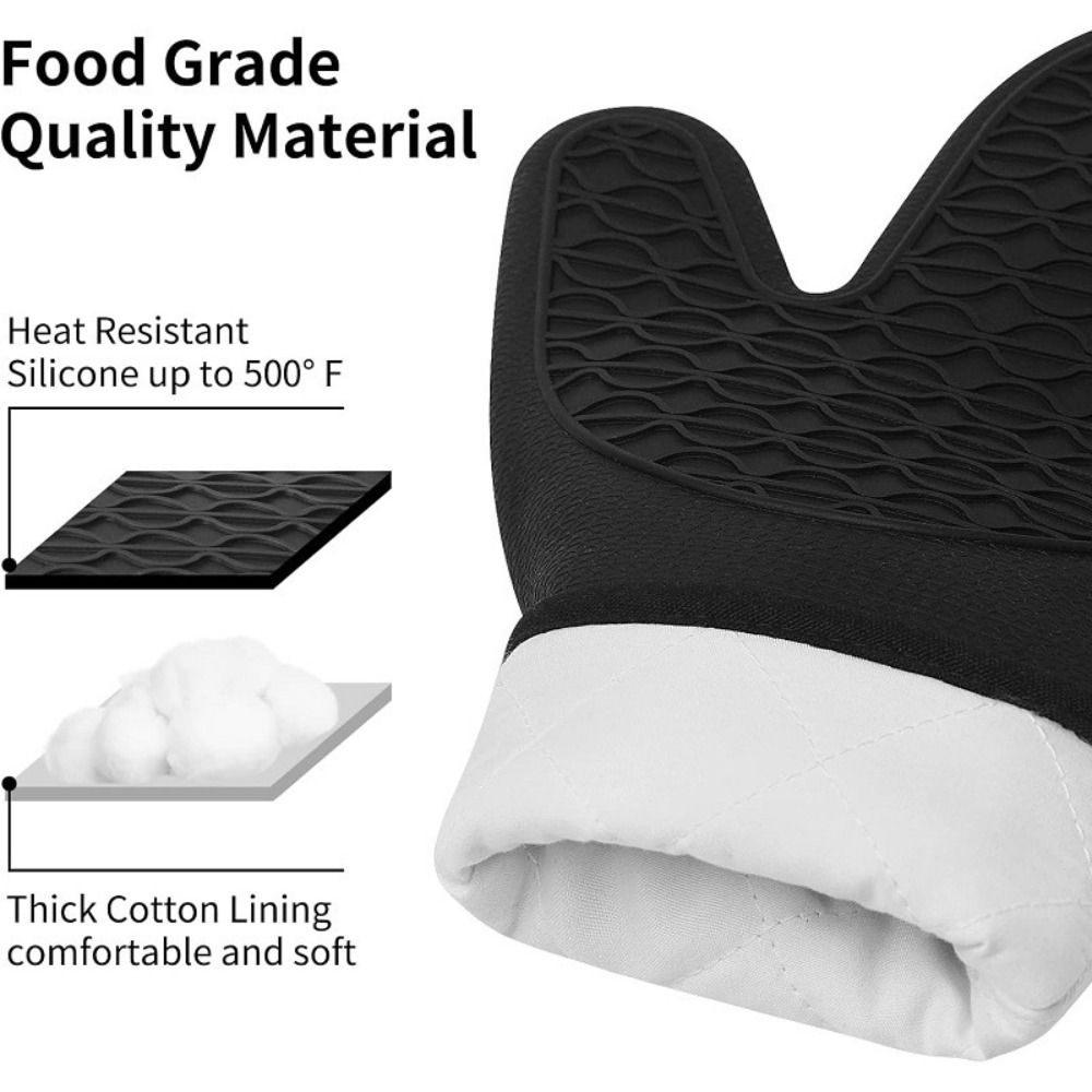 식품 등급 실리콘 오븐 장갑 허니콤 논슬립 그립 내열  - Oven Mitt Silicone 리뷰 및 가격