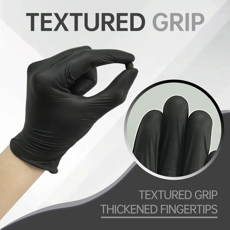 100개입 블랙 니트릴 장갑 일회용 라텍스 프리 산업  - Latex Disposable Glove 리뷰 및 가격